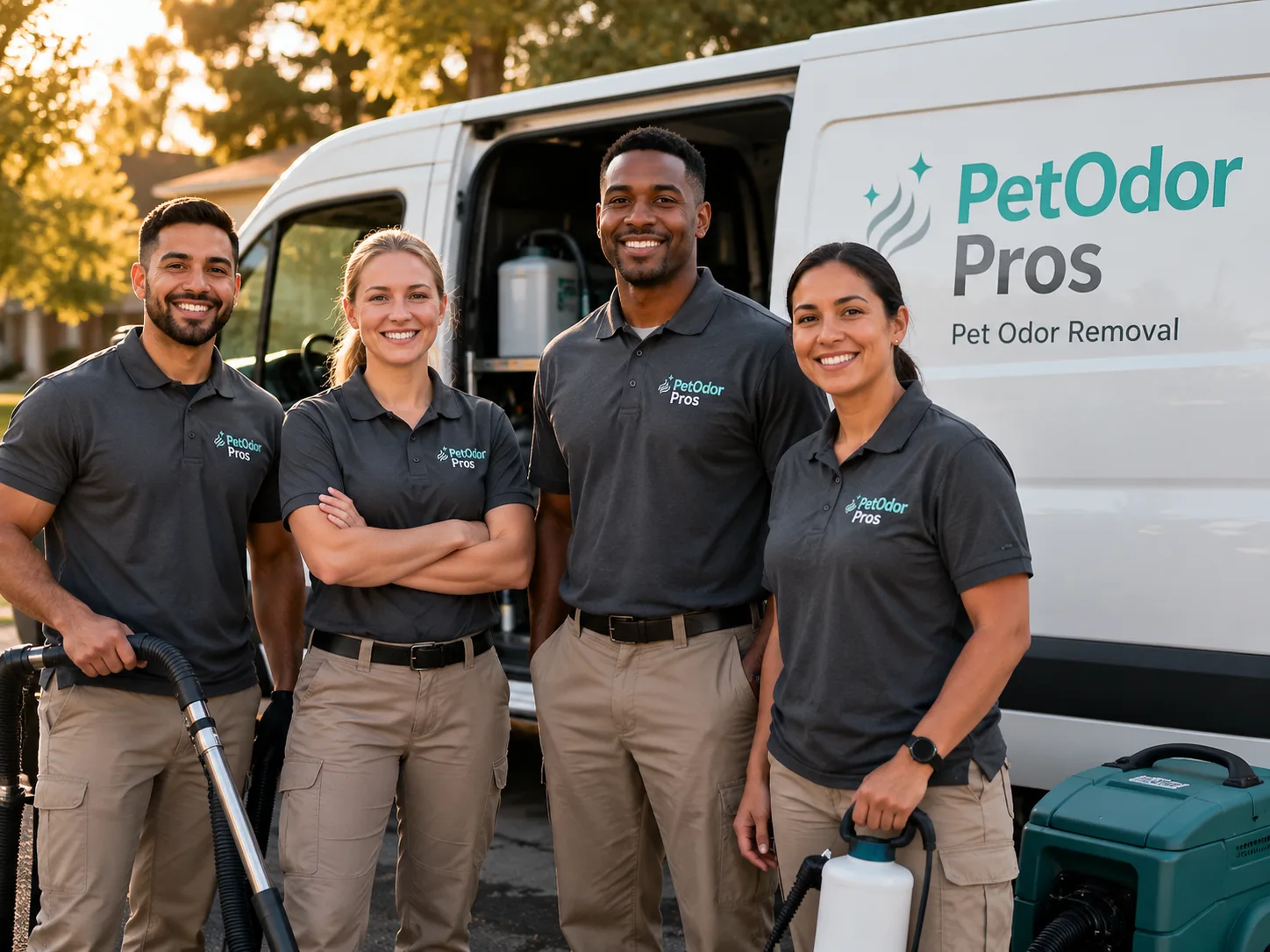 Pet Odor Removal team serving Scotts Valley, CA